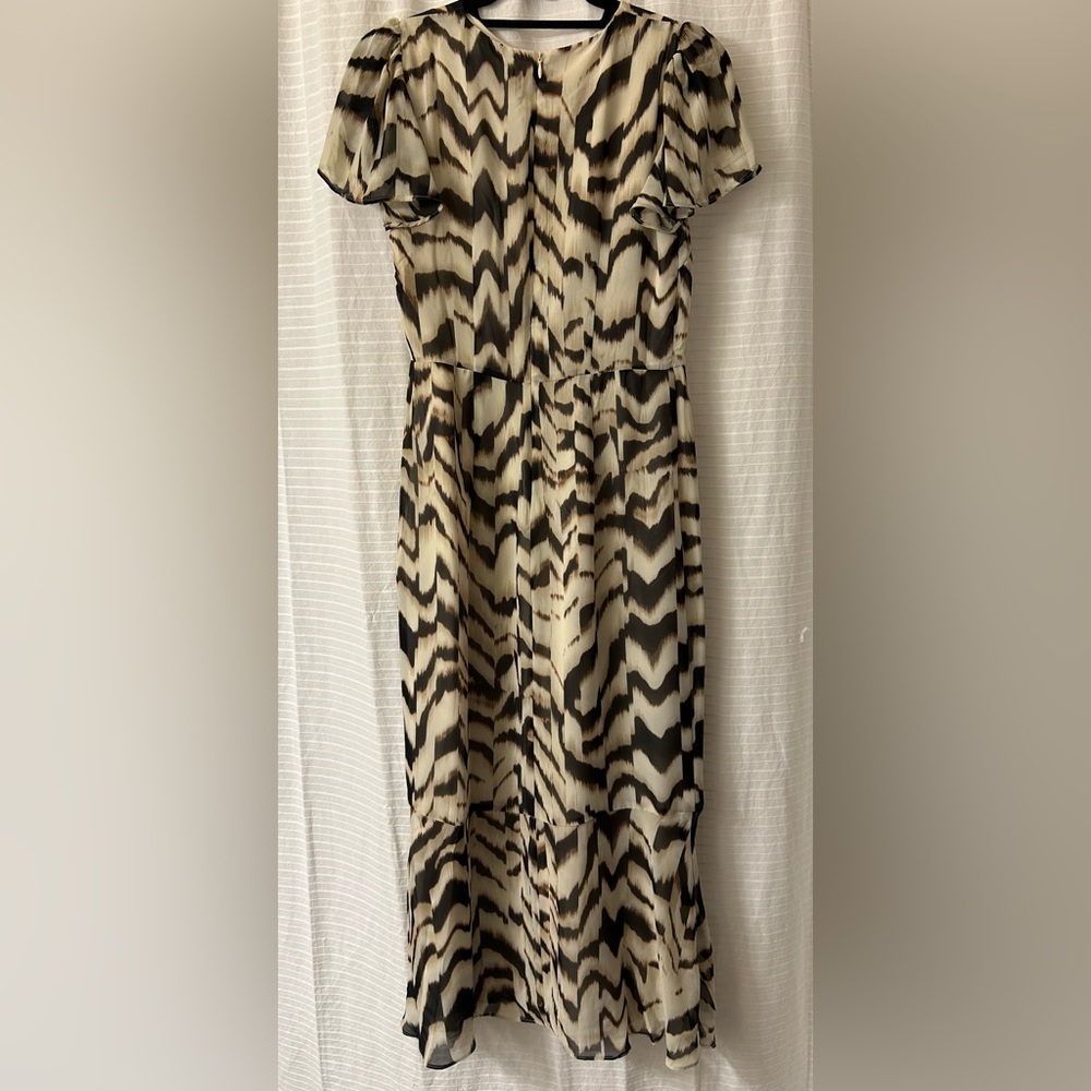 Maggy London Elegant Cream Dress